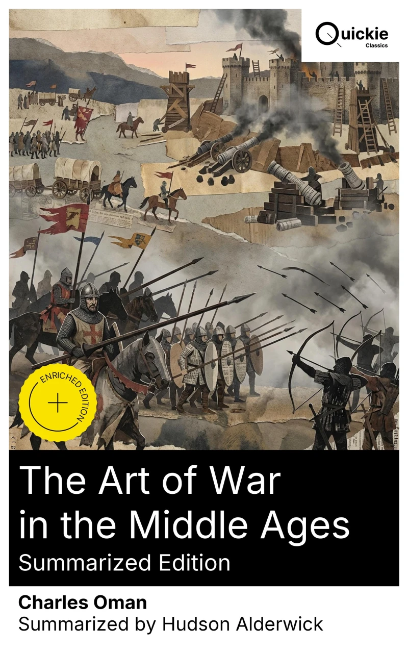 Portada: The Art of War in the Middle Ages (Summarized Edition)
