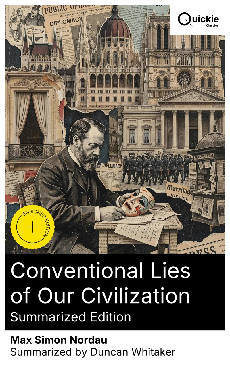 Portada: Conventional Lies of Our Civilization (Summarized Edition)