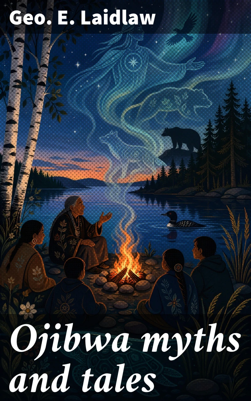Portada: Ojibwa myths and tales