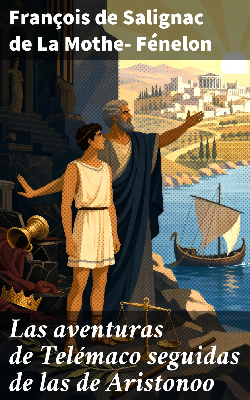 Portada: Las aventuras de Telémaco seguidas de las de Aristonoo