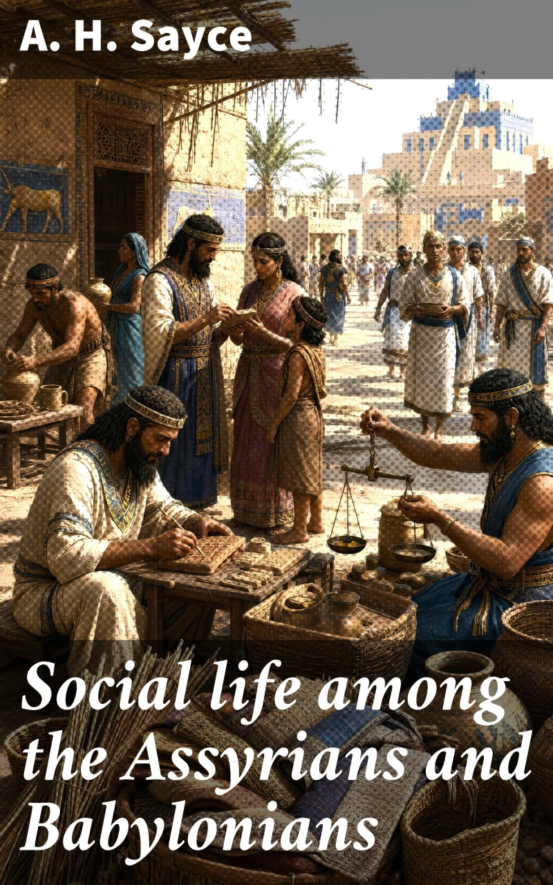 Portada: Social life among the Assyrians and Babylonians
