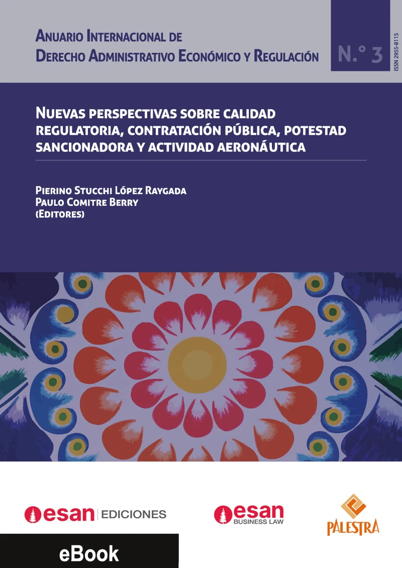 Portada: Anuario Internacional de Derecho Administrativo Económico y Regulación N.° 3