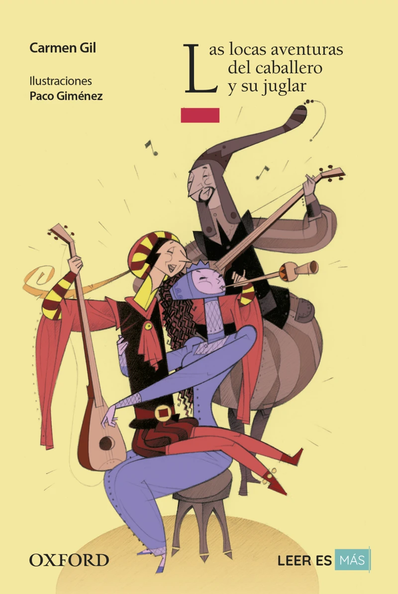 Portada: Locas aventuras del caballero y su juglar
