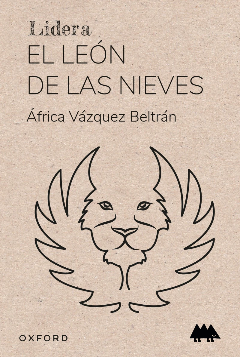 Portada: El león de las nieves