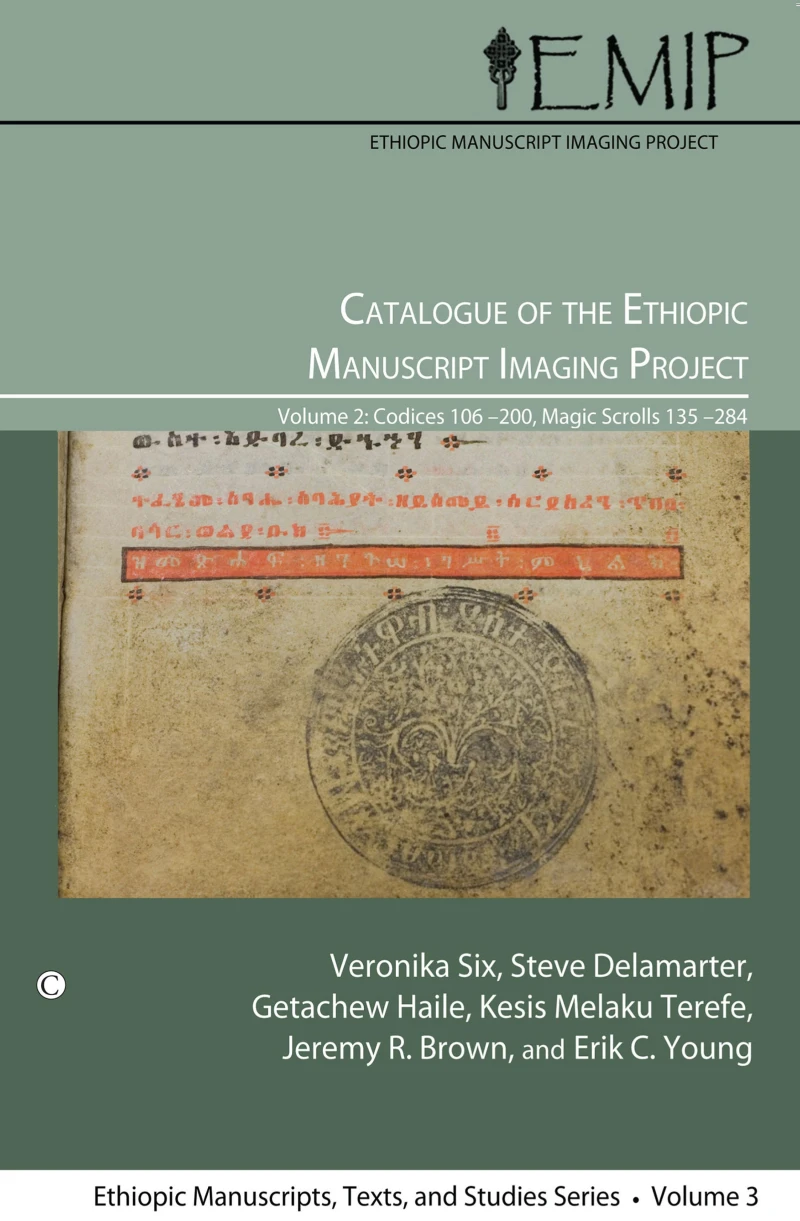 Portada: Catalogue of the Ethiopic Manuscript Imaging Project 2