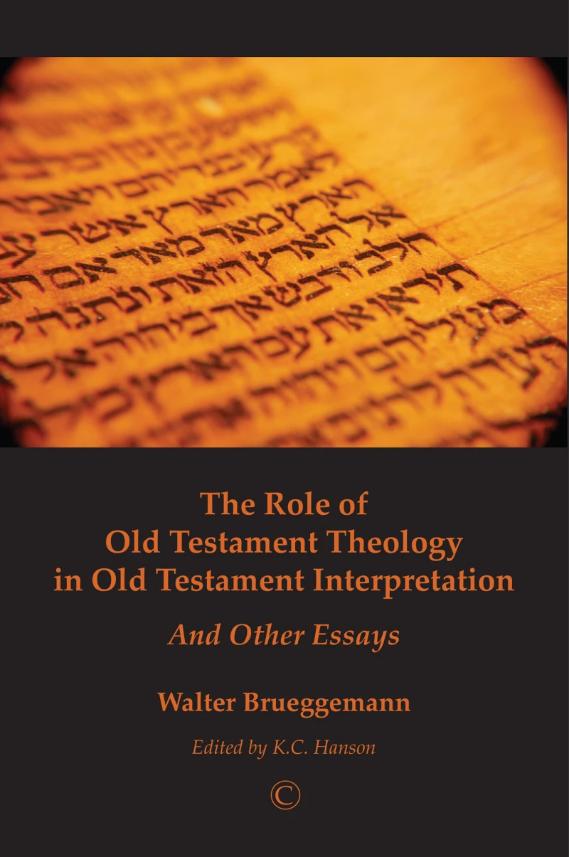 Portada: The Role of Old Testament Theology in Old Testament Interpretation