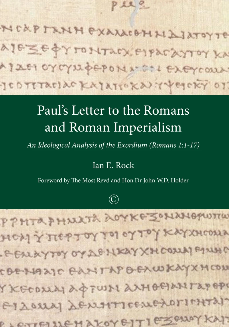 Portada: Paul's Letter to the Romans and Roman Imperialism
