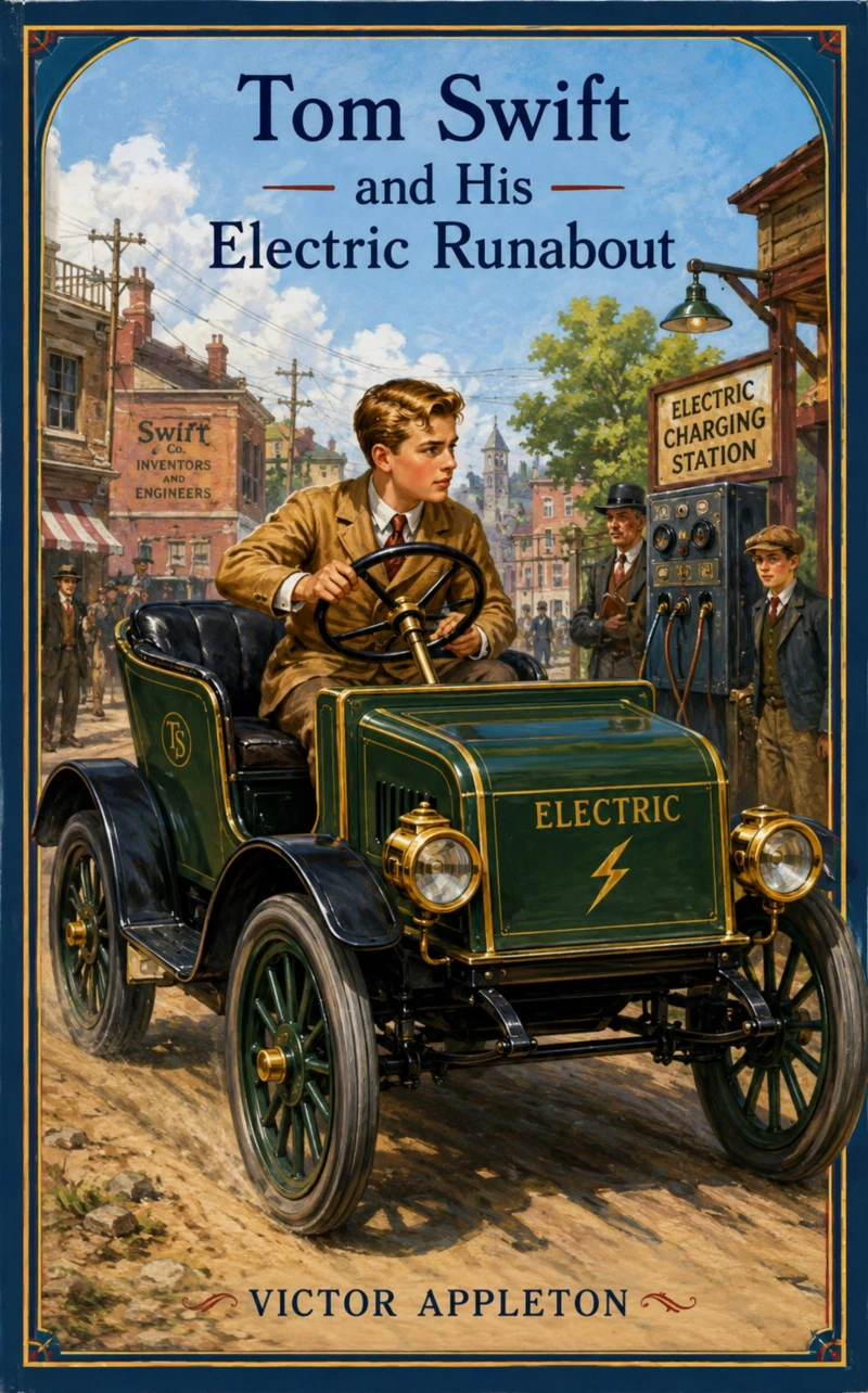 Portada: Tom Swift and His Electric Runabout