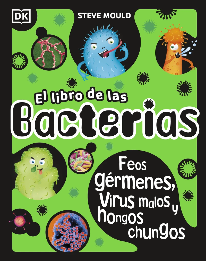 Portada: El libro de las bacterias