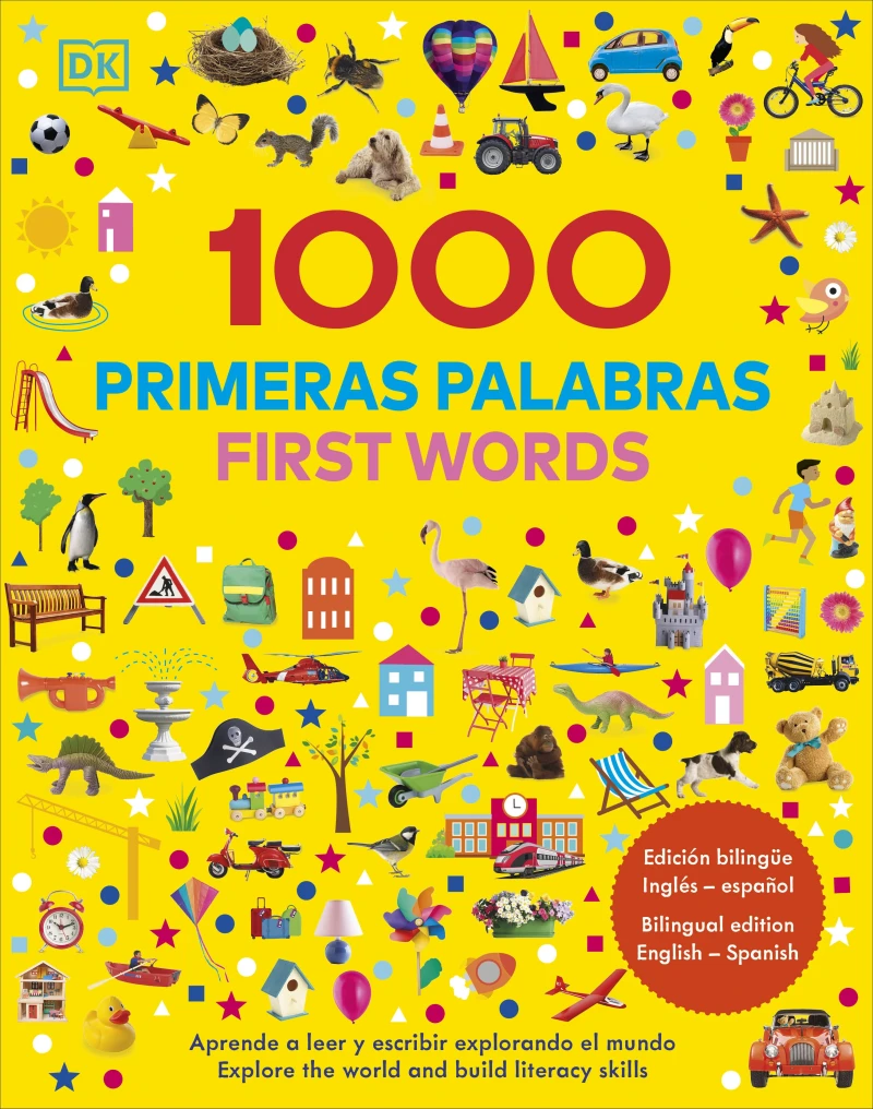 Portada: 1000 primeras palabras. First words. Edición bilingüe