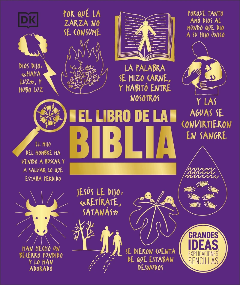 Portada: El libro de la biblia (Grandes ideas, explicaciones sencillas)