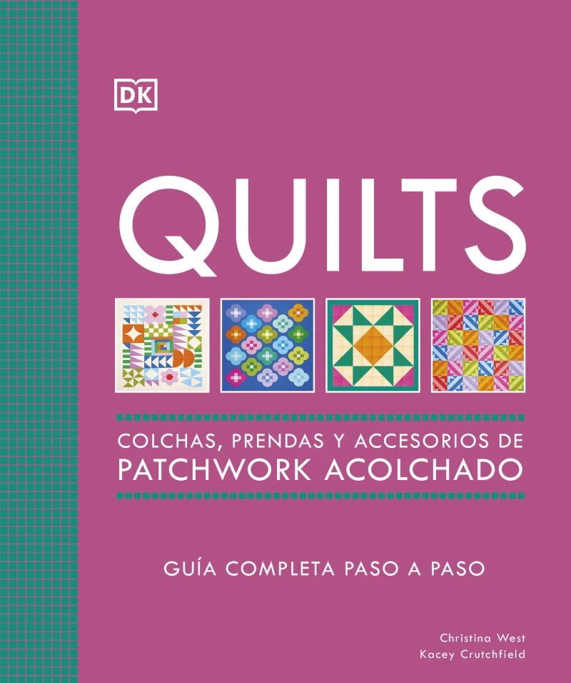 Portada: Quilts: Colchas, prendas y accesorios de patchwork acolchado
