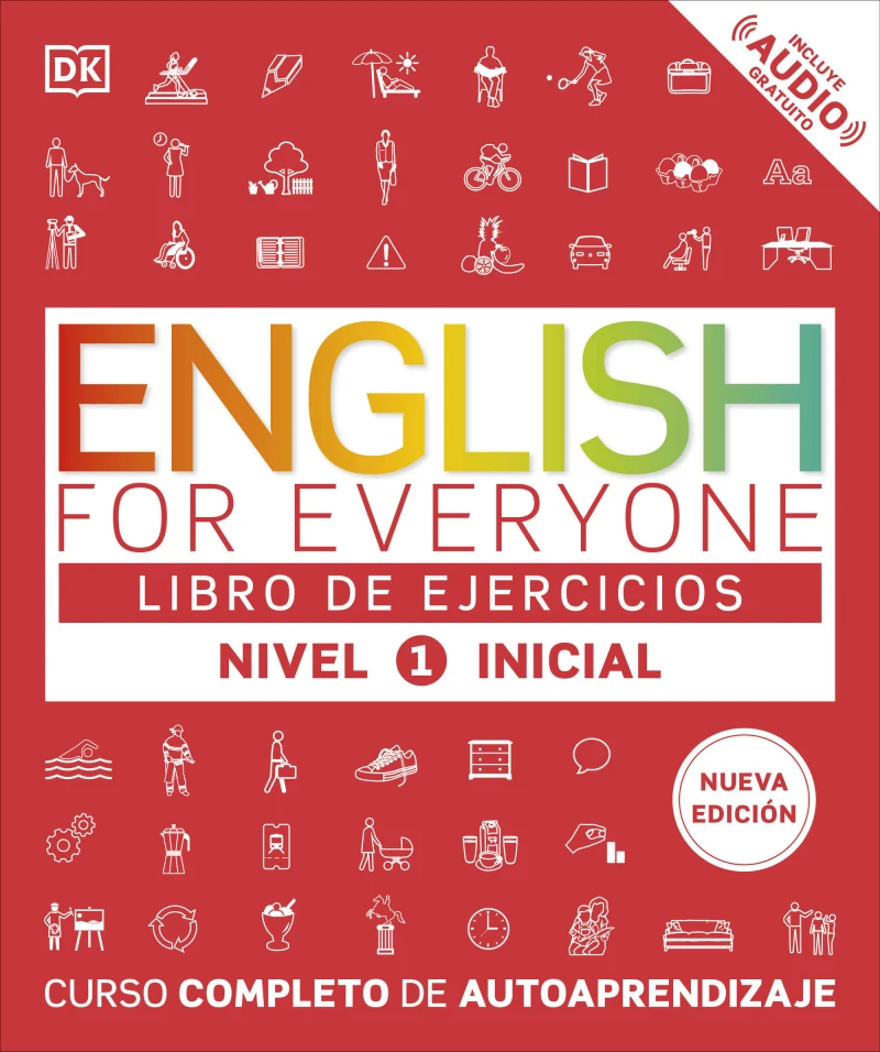Portada: English for Everyone - Libro de ejercicios (nivel 1 Inicial)