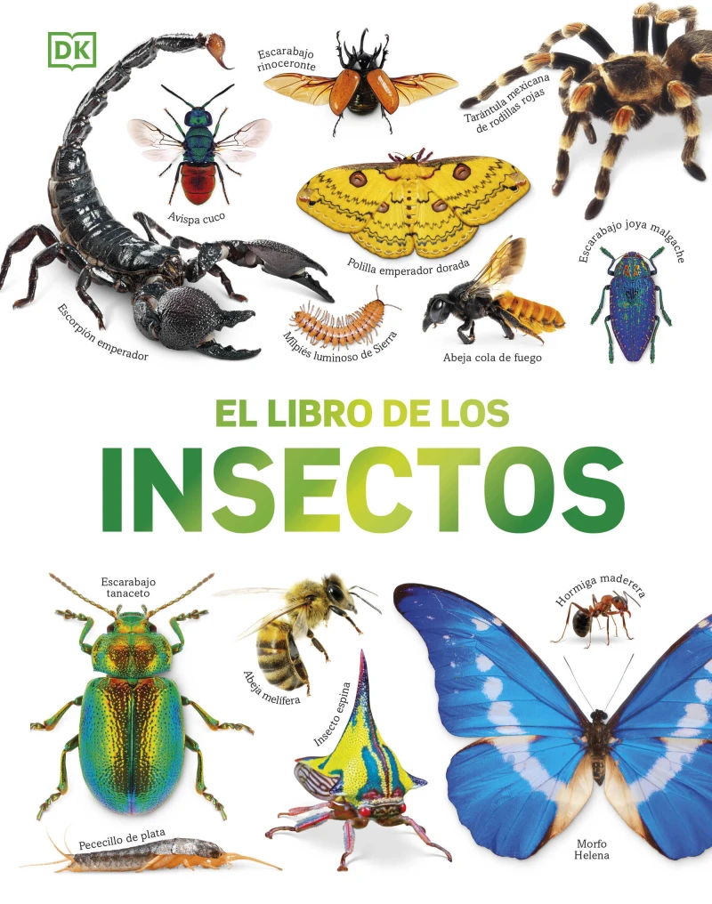 Portada: El libro de los insectos