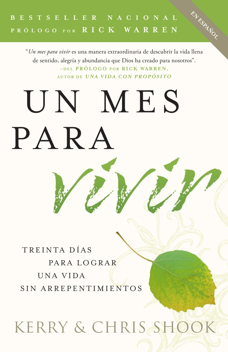 Portada: Un mes para vivir