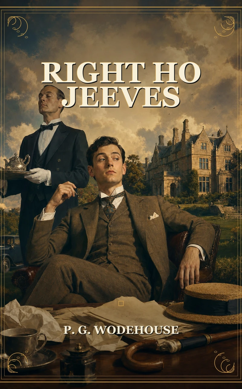 Portada: Right Ho Jeeves