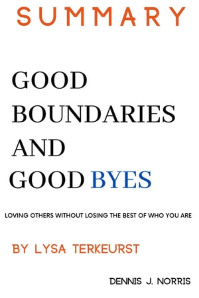 Portada: Summary Of Good Boundaries and Goodbyes