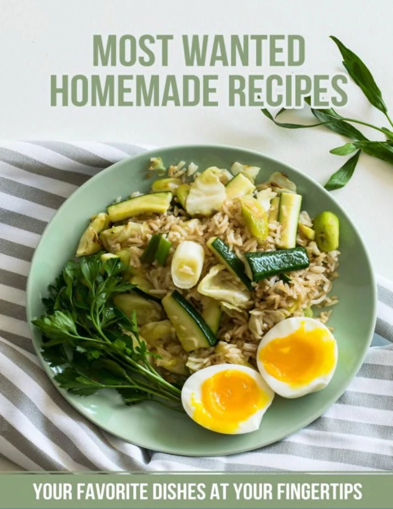 Portada: Most Wanted Homemade Recipes