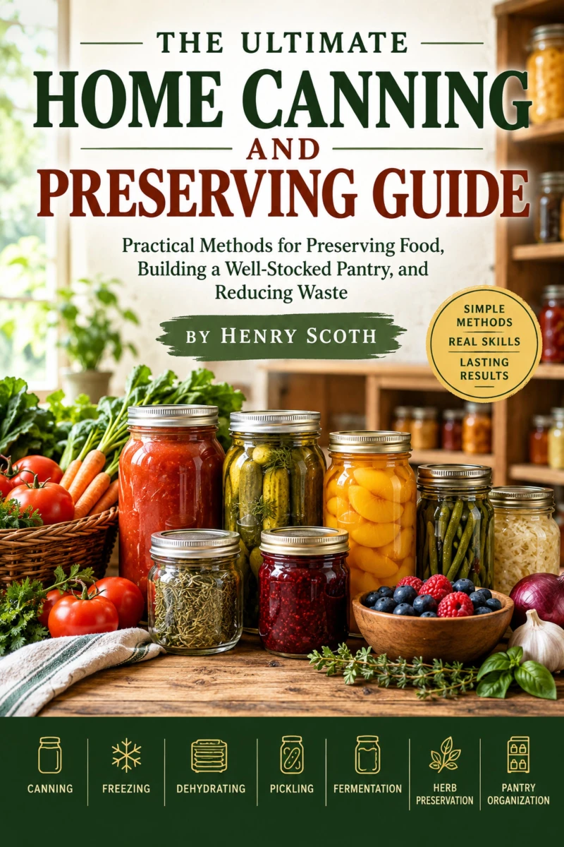 Portada: The Ultimate Home Canning And Preserving Guide
