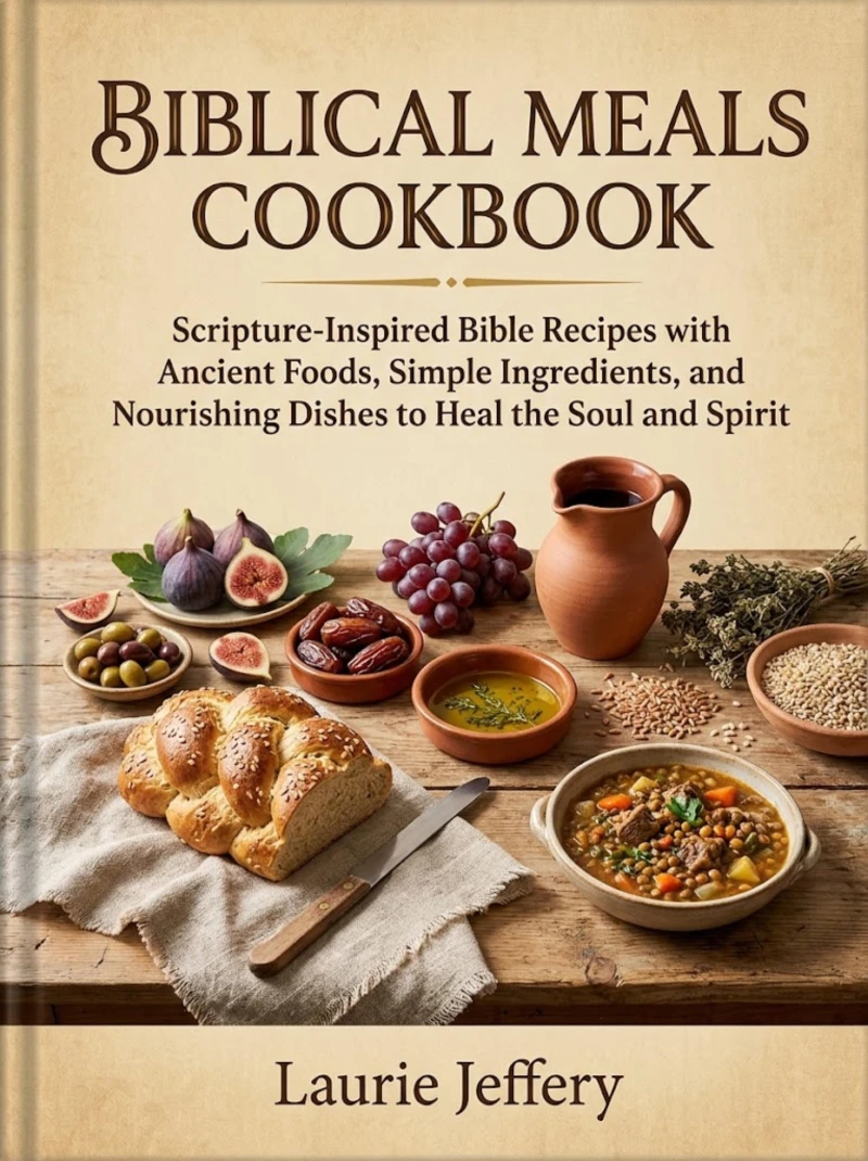 Portada: Biblical Meals Cookbook