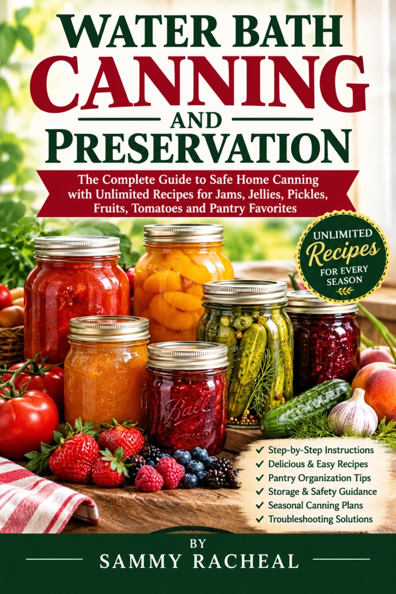 Portada: Water Bath Canning And Preservation