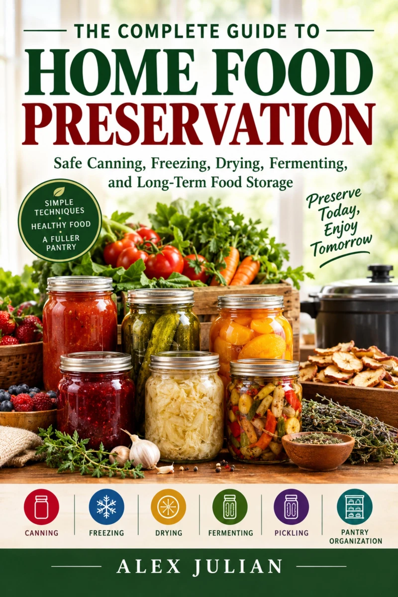 Portada: The Complete Guide To Home Food Preservation