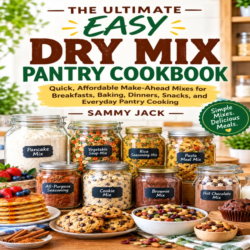 Portada: The Ultimate Easy Dry Mix Pantry Cookbook