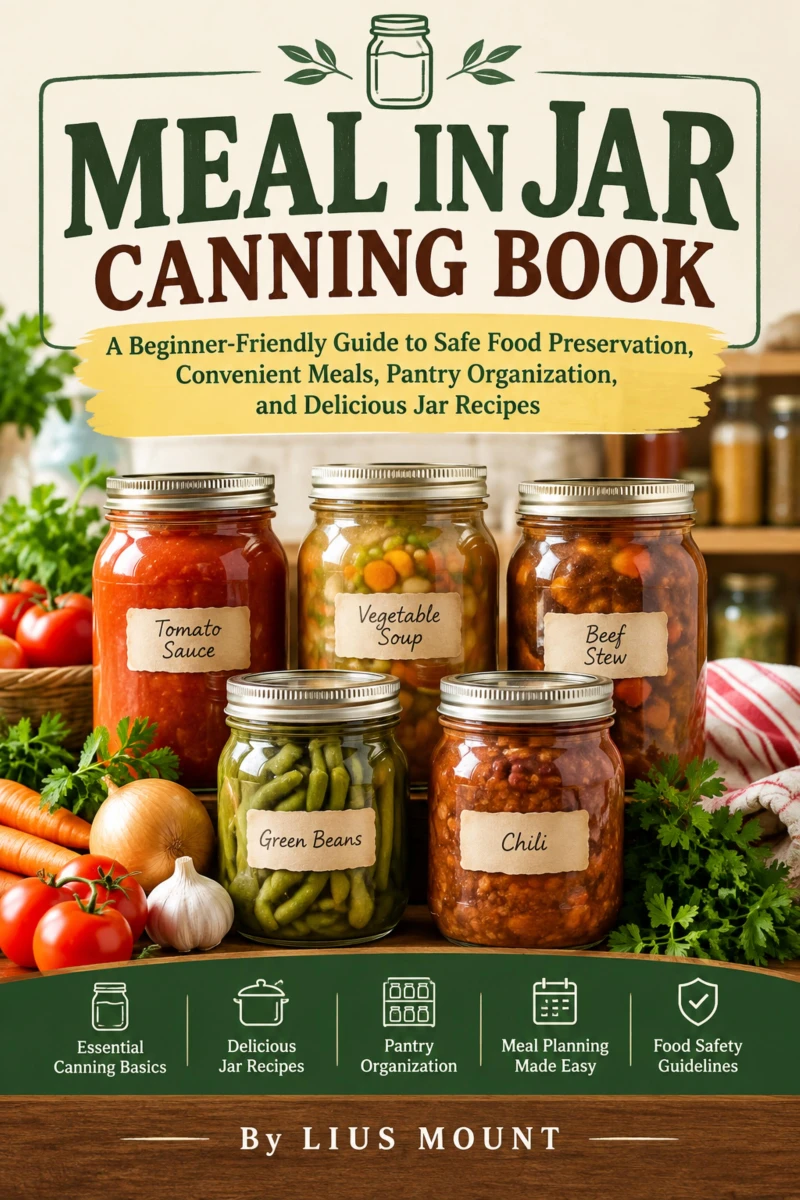 Portada: Meal In Jar Canning Book