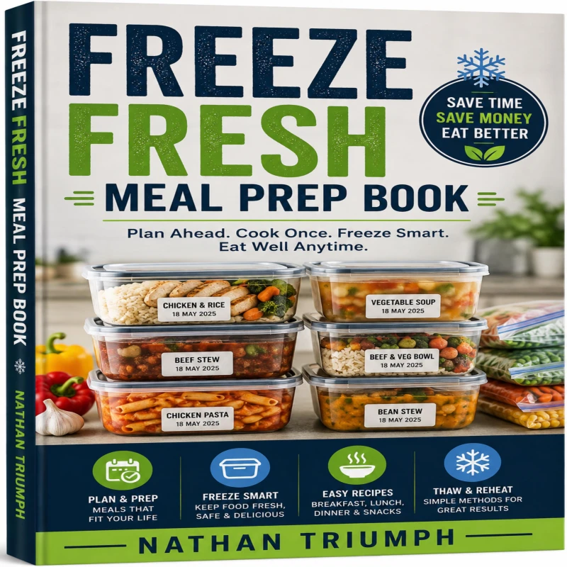 Portada: Freeze Fresh Meal Prep Book