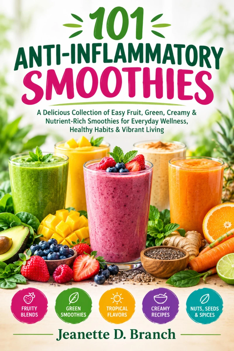 Portada: 101 Anti-inflammatory Smoothies