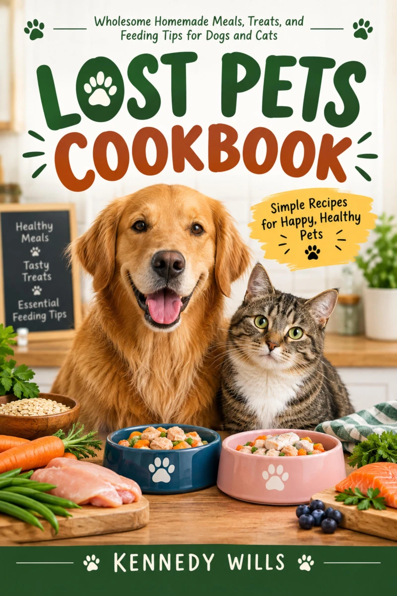 Portada: Lost Pets Cookbook
