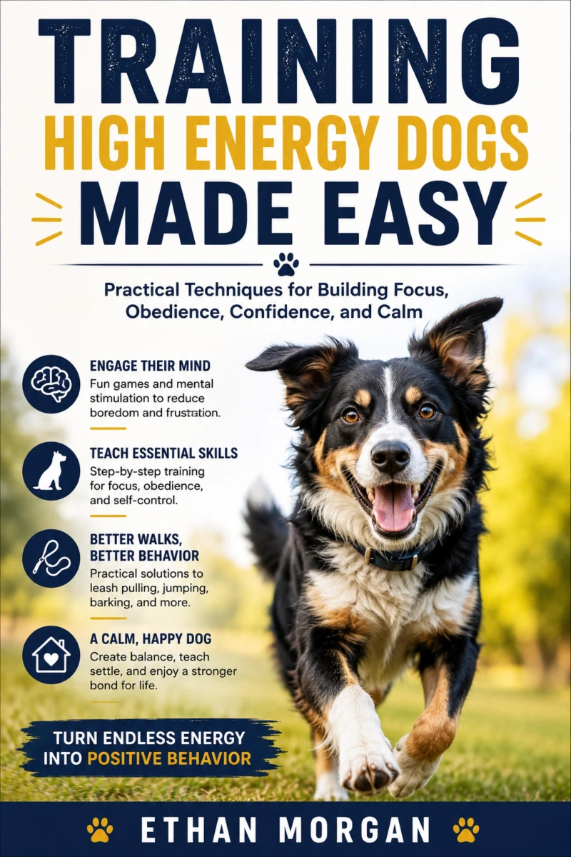 Portada: Training High Energy Dogs Made Easy