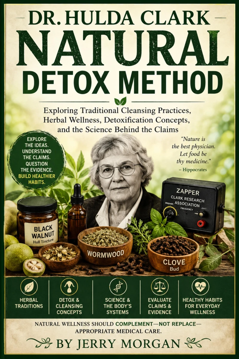 Portada: Dr. Hulda Clark Natural Detox Method