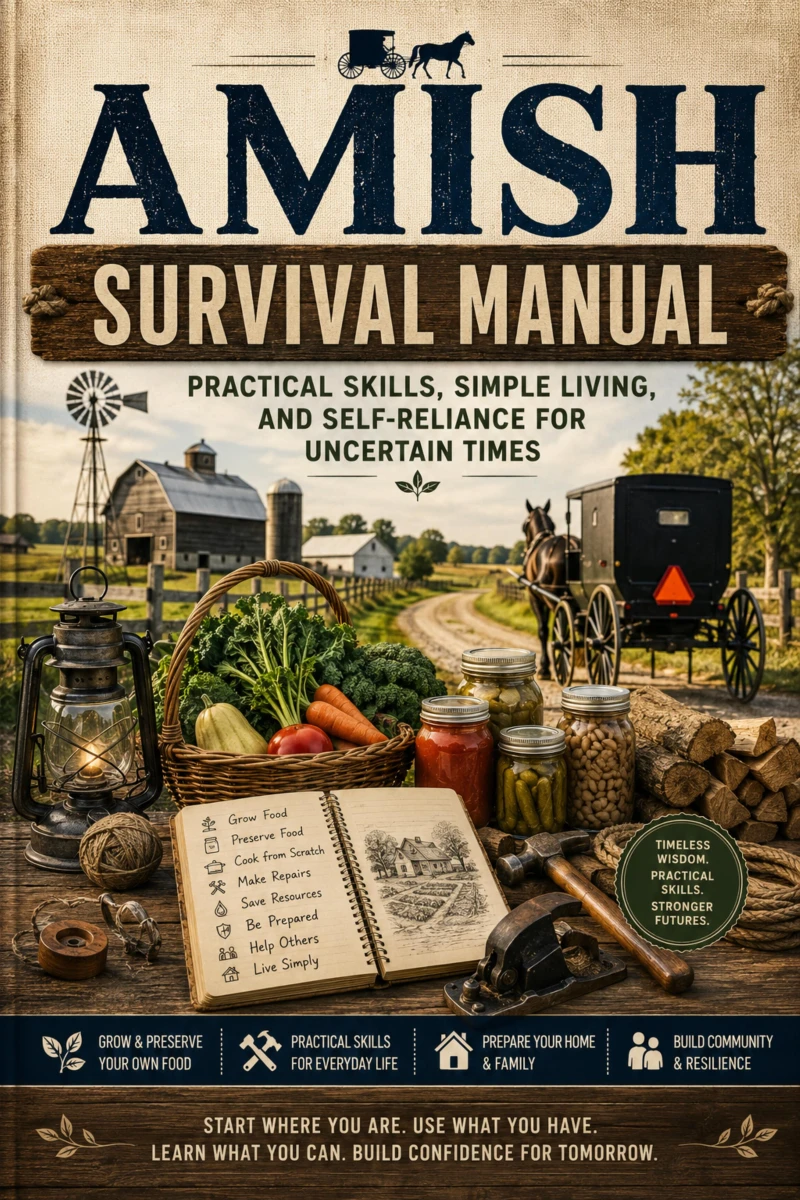 Portada: Amish Survival Manual