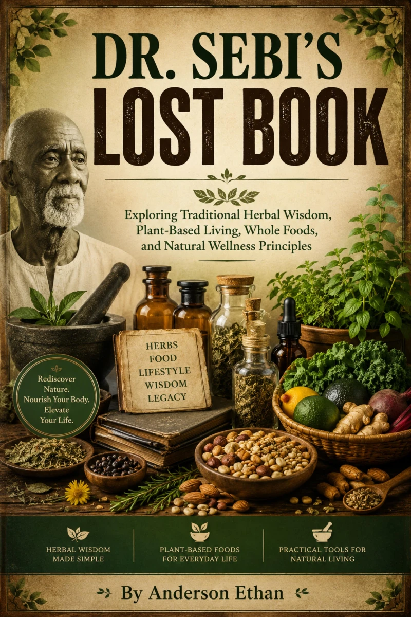 Portada: Dr. Sebi’s Lost Book