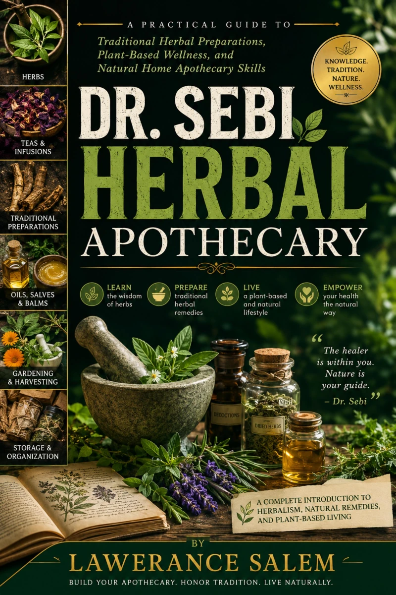 Portada: Dr. Sebi Herbal Apothecary