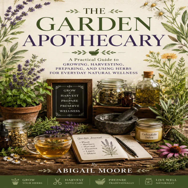Portada: The Garden Apothecary