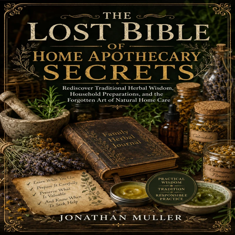 Portada: The Lost Bible Of Home Apothecary Secrets