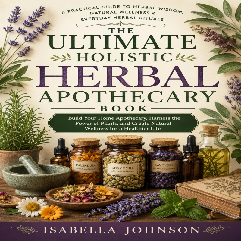 Portada: The Ultimate Holistic Herbal Apothecary Book