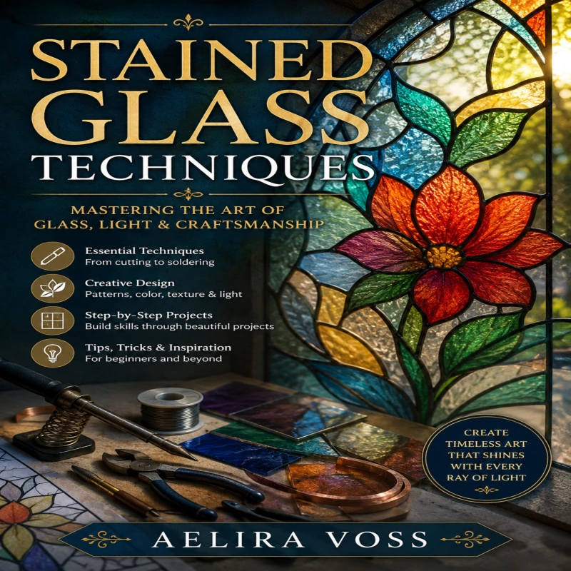 Portada: Stained Glass Techniques
