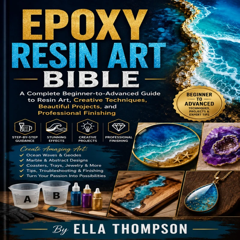 Portada: Epoxy Resin Art Bible