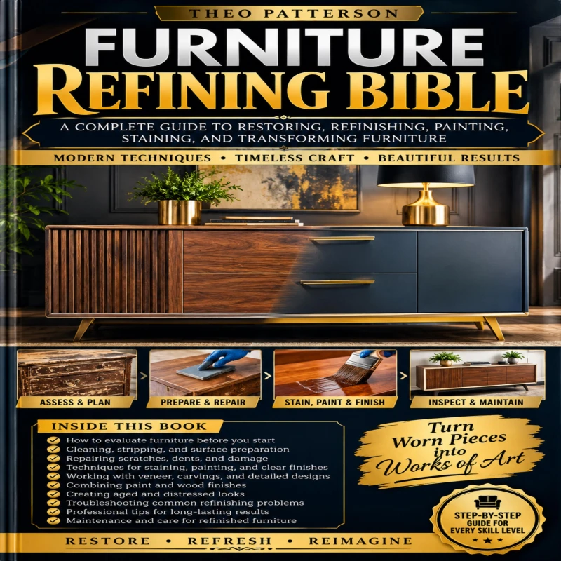 Portada: Furniture Refining Bible