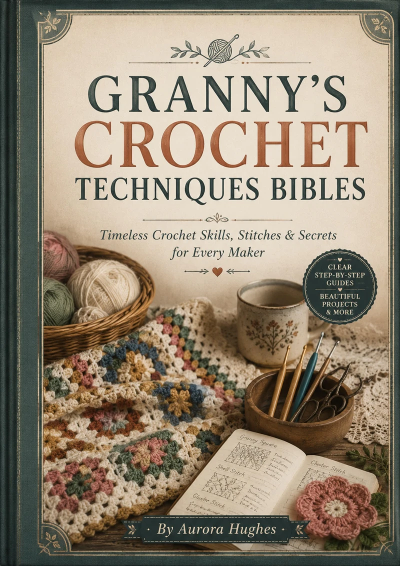 Portada: Granny’s Crochet Techniques Bibles