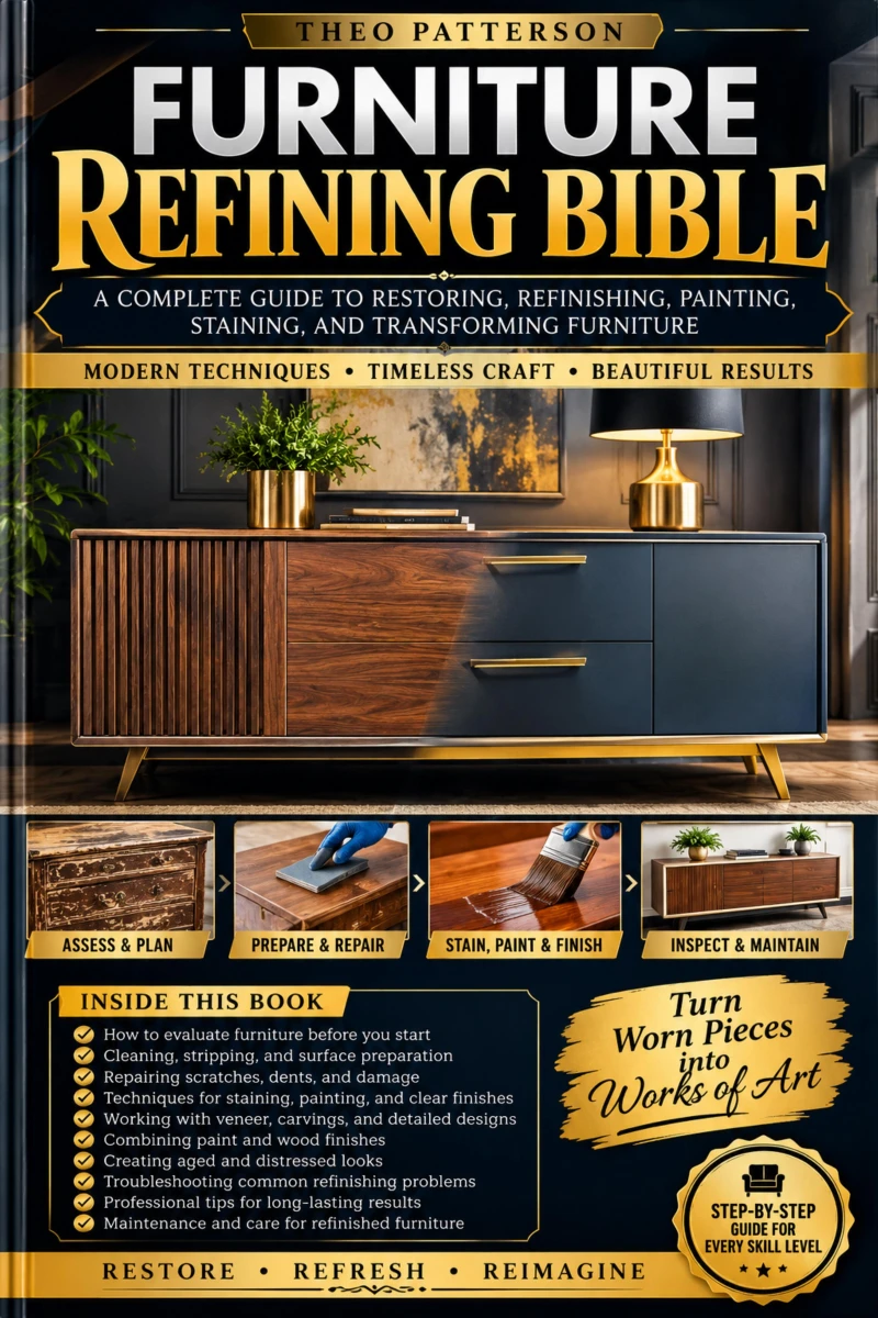 Portada: Furniture Refining Bible