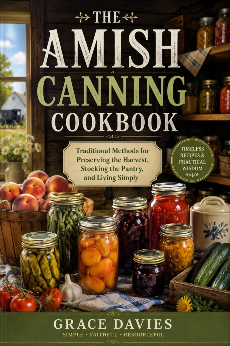 Portada: The Amish Canning Cookbook
