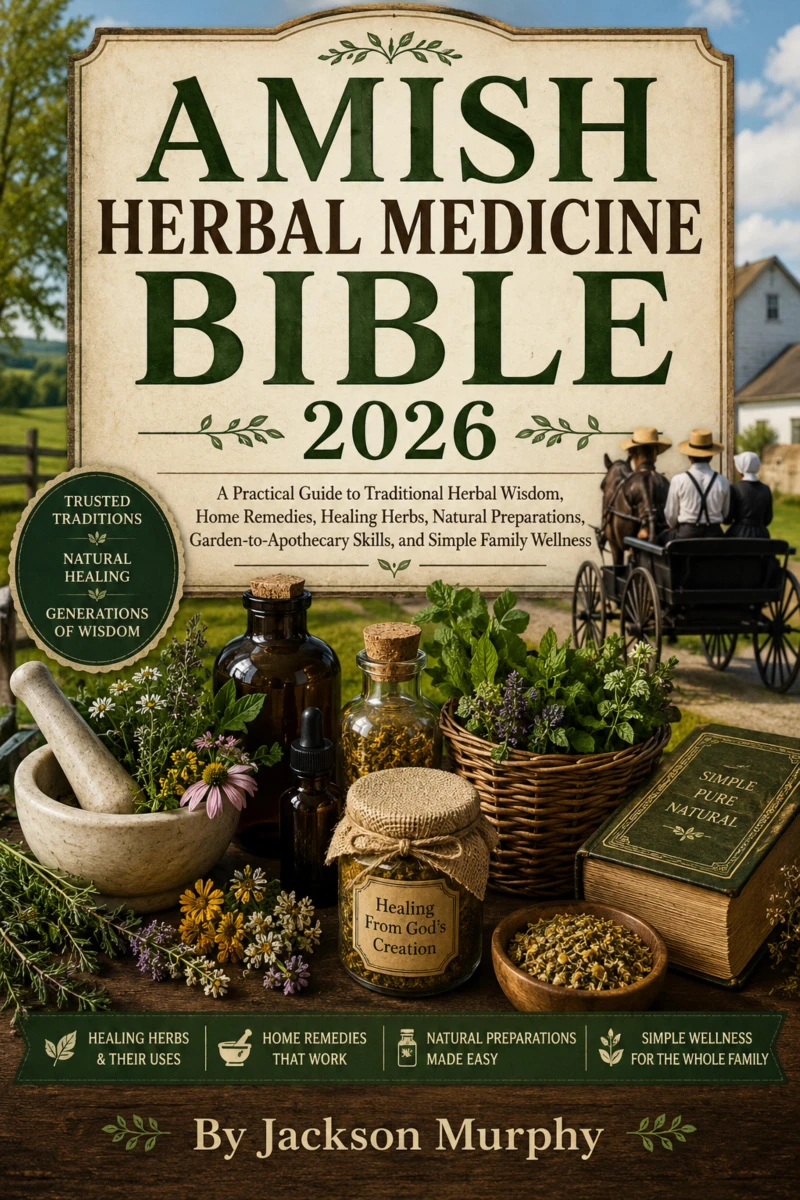 Portada: Amish Herbal Medicine Bible 2026