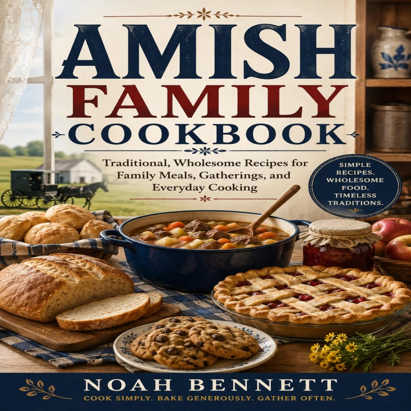 Portada: Amish Family Cookbook
