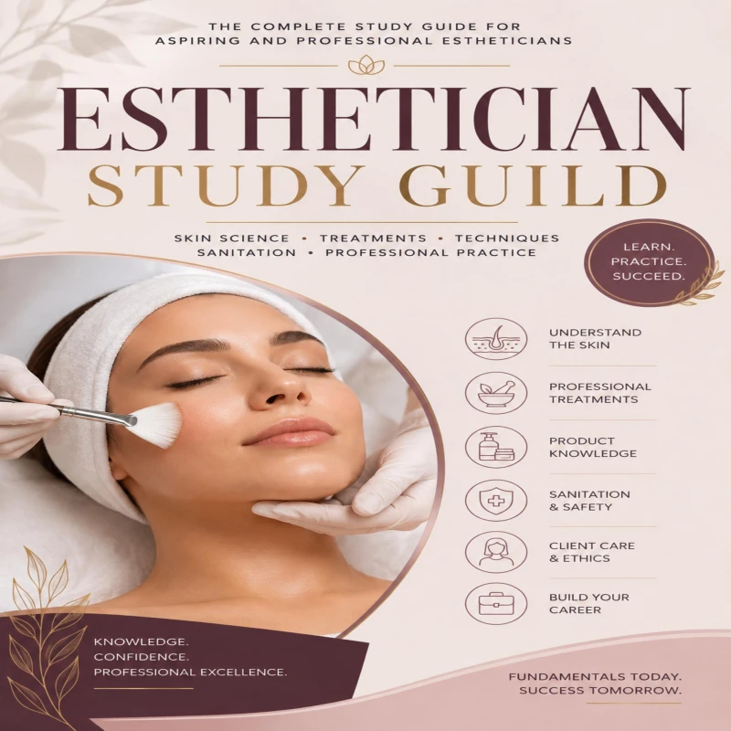 Portada: Esthetician Study Guide