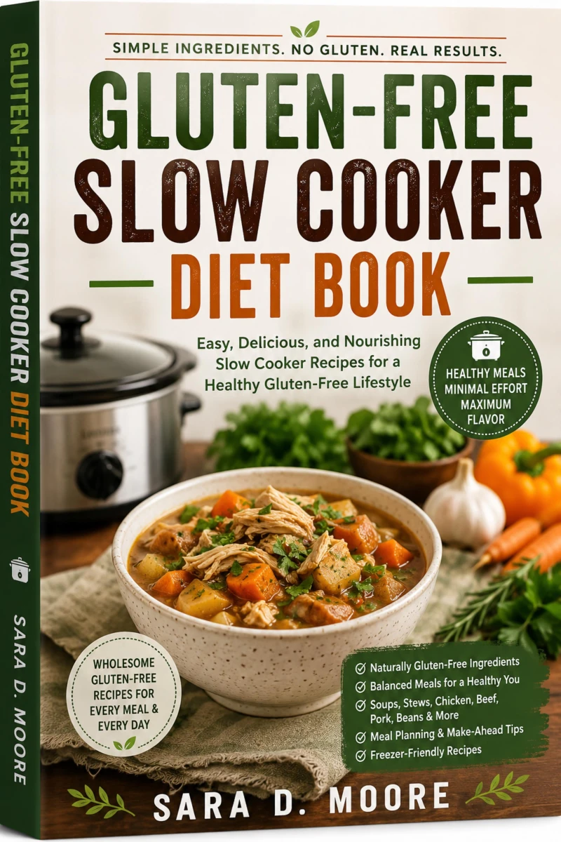 Portada: Gluten-free Slow Cooker Diet Book