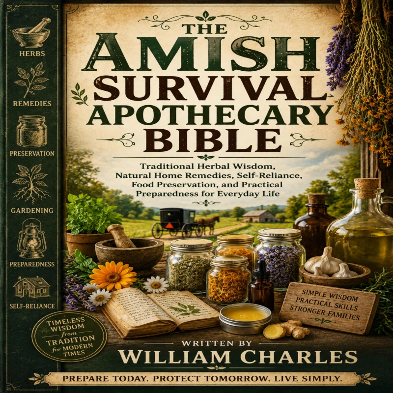 Portada: The Amish Survival Apothecary Bible